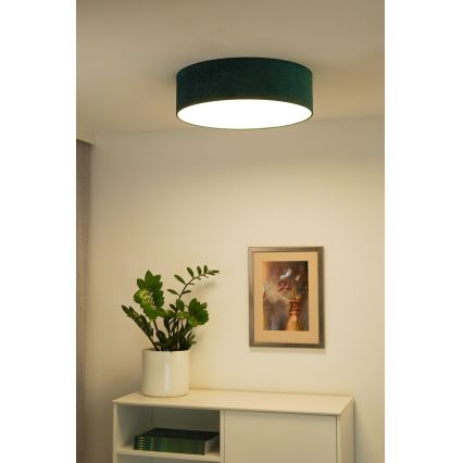 Duolla - LED Griestu lampa CORTINA LED/26W/230V d. 30 cm 4000K zaļa