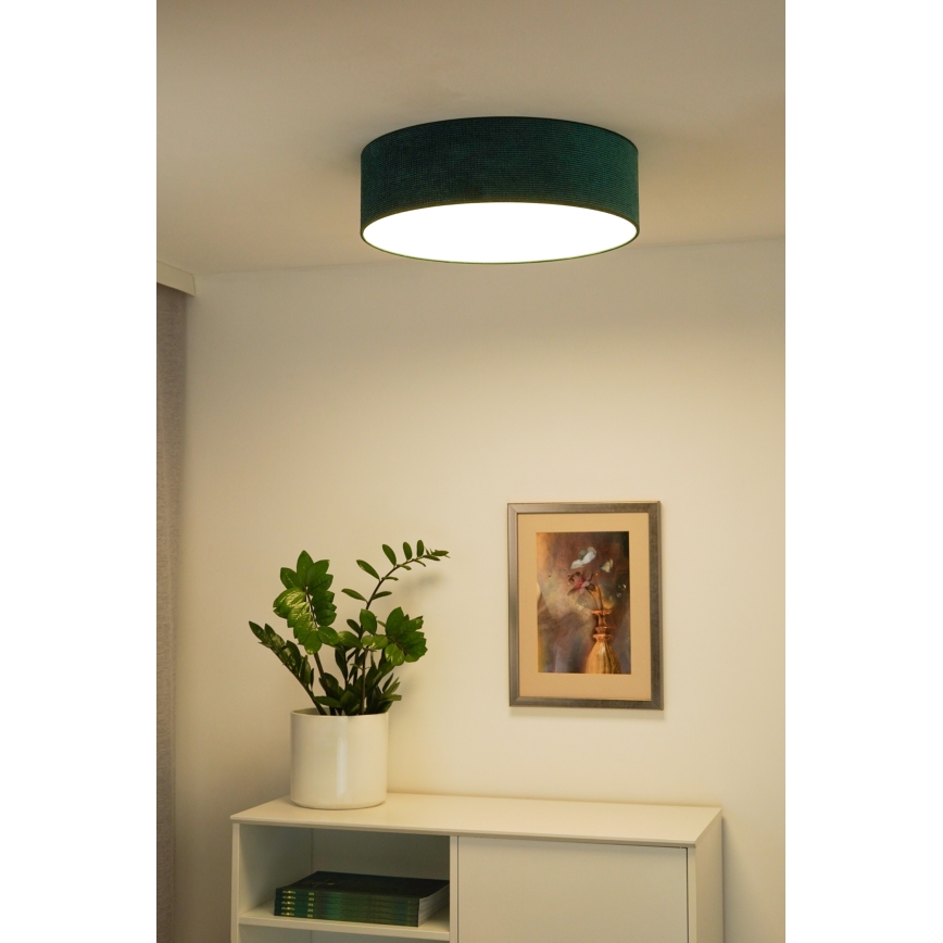 Duolla - LED Griestu lampa CORTINA LED/26W/230V d. 30 cm 4000K zaļa
