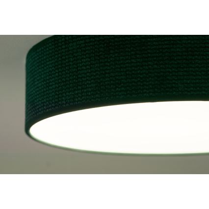 Duolla - LED Griestu lampa CORTINA LED/26W/230V d. 30 cm 4000K zaļa