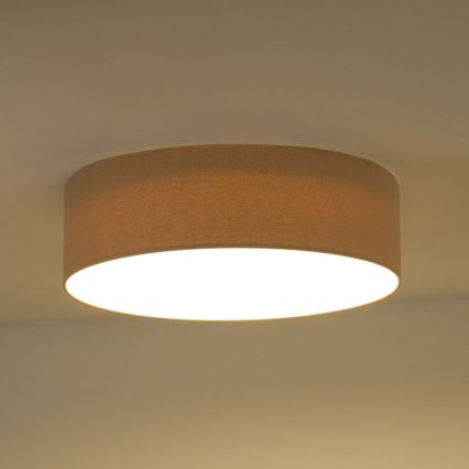 Duolla - LED Griestu lampa CORTINA LED/26W/230V d. 45 cm 4000K bēša