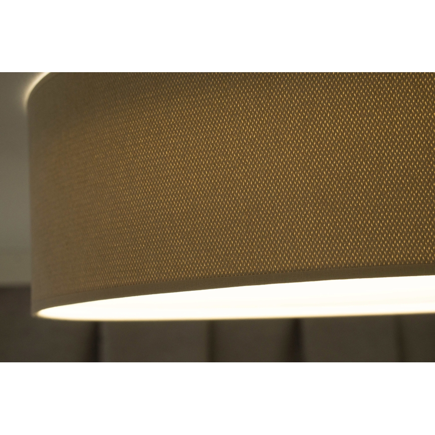 Duolla - LED Griestu lampa CORTINA LED/26W/230V d. 45 cm 4000K bēša