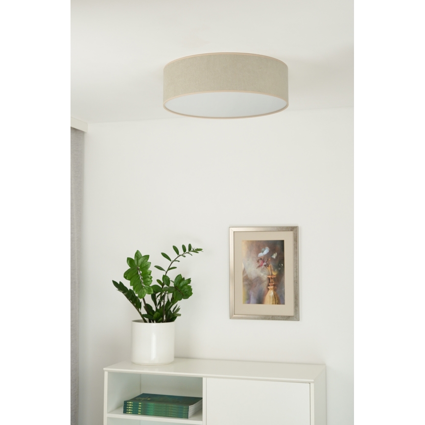 Duolla - LED Griestu lampa CORTINA LED/26W/230V d. 45 cm 4000K bēša