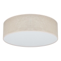 Duolla - LED Griestu lampa CORTINA LED/26W/230V d. 45 cm 4000K bēša
