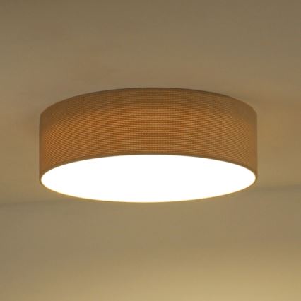Duolla - LED Griestu lampa CORTINA LED/26W/230V d. 45 cm 4000K bēša