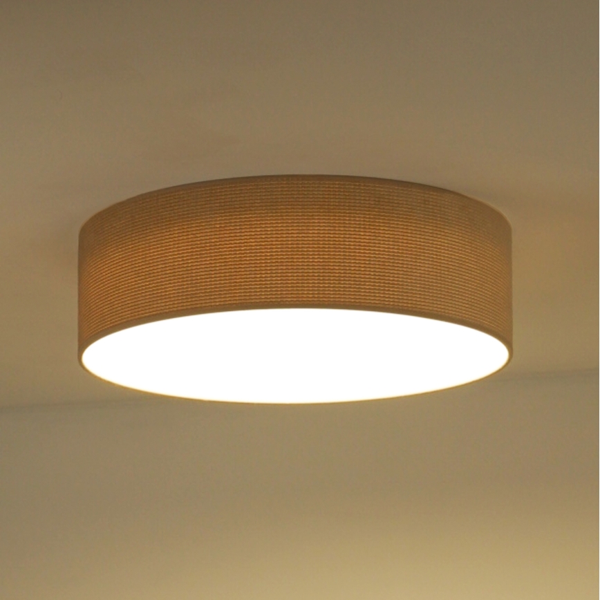 Duolla - LED Griestu lampa CORTINA LED/26W/230V d. 45 cm 4000K bēša