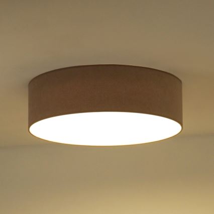 Duolla - LED Griestu lampa CORTINA LED/26W/230V d. 45 cm 4000K brūna
