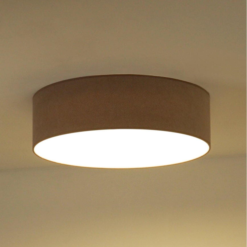 Duolla - LED Griestu lampa CORTINA LED/26W/230V d. 45 cm 4000K brūna