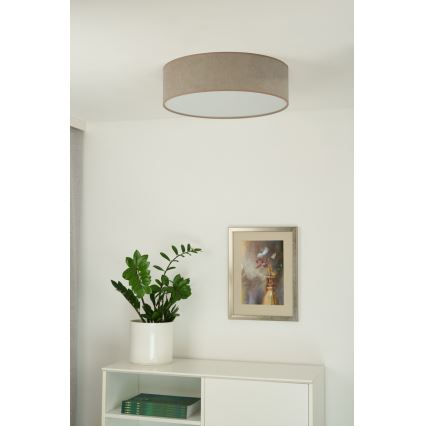 Duolla - LED Griestu lampa CORTINA LED/26W/230V d. 45 cm 4000K brūna