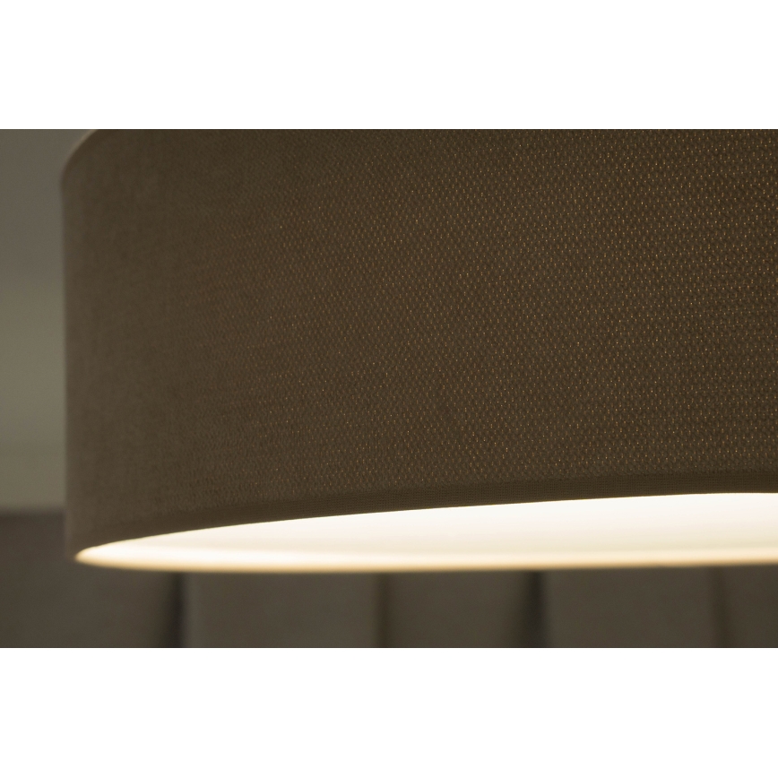 Duolla - LED Griestu lampa CORTINA LED/26W/230V d. 45 cm 4000K brūna