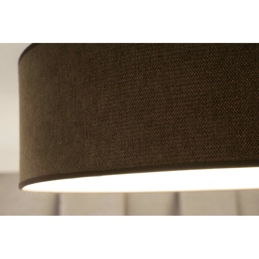 Duolla - LED Griestu lampa CORTINA LED/26W/230V d. 45 cm 4000K brūna