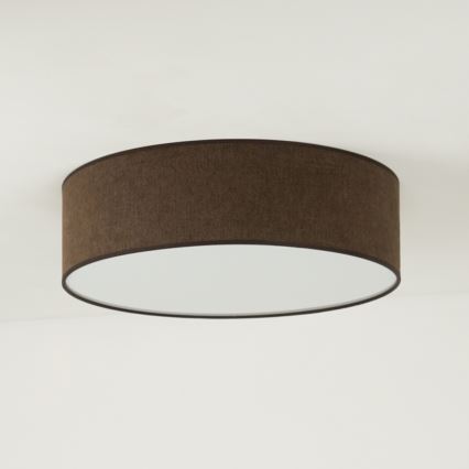 Duolla - LED Griestu lampa CORTINA LED/26W/230V d. 45 cm 4000K brūna