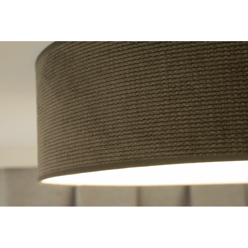 Duolla - LED Griestu lampa CORTINA LED/26W/230V d. 45 cm 4000K brūna
