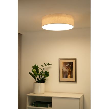 Duolla - LED Griestu lampa CORTINA LED/26W/230V d. 45 cm 4000K krēmkrāsa