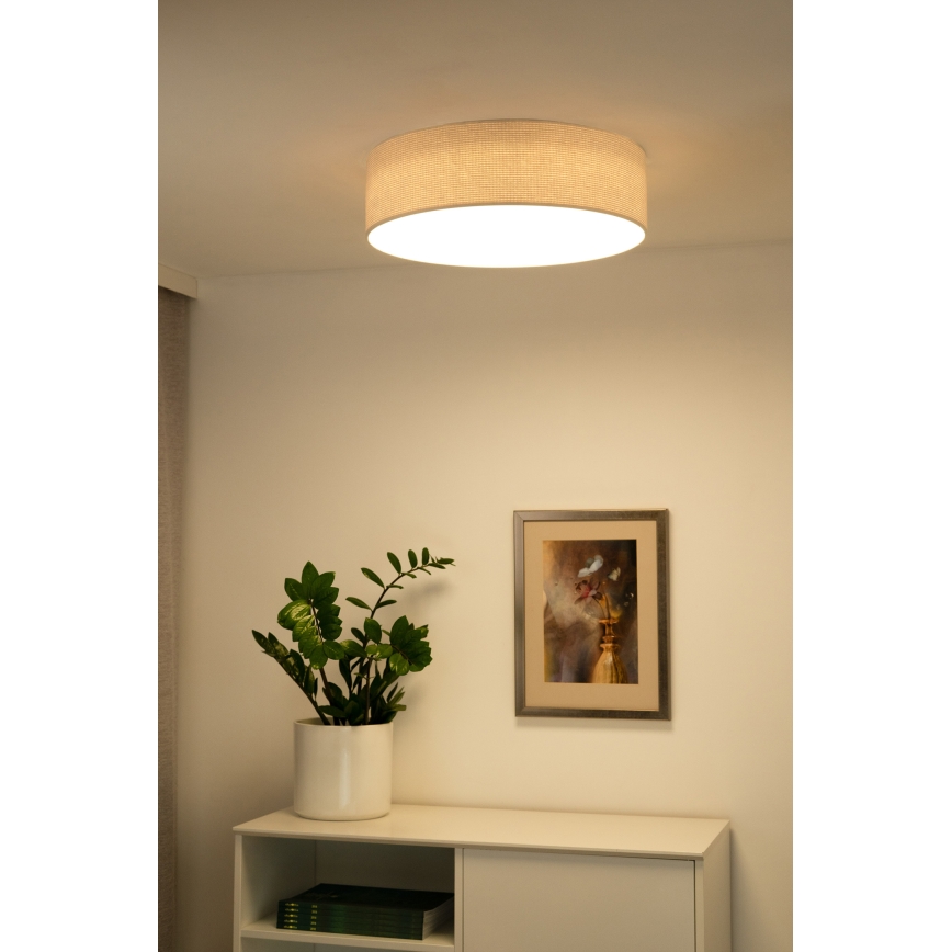Duolla - LED Griestu lampa CORTINA LED/26W/230V d. 45 cm 4000K krēmkrāsa