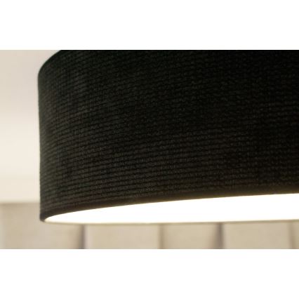 Duolla - LED Griestu lampa CORTINA LED/26W/230V d. 45 cm 4000K melna
