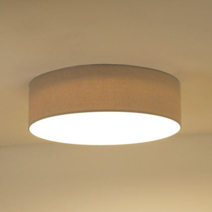 Duolla - LED Griestu lampa CORTINA LED/26W/230V d. 45 cm 4000K pelēka