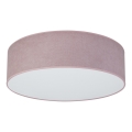 Duolla - LED Griestu lampa CORTINA LED/26W/230V d. 45 cm 4000K rozā