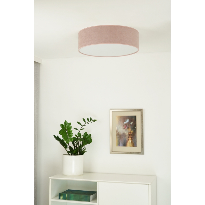 Duolla - LED Griestu lampa CORTINA LED/26W/230V d. 45 cm 4000K rozā