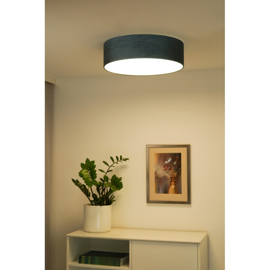 Duolla - LED Griestu lampa CORTINA LED/26W/230V d. 45 cm 4000K tirkīza