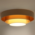 Duolla - LED Griestu lampa LUNETA LED/26W/230V d. 60 cm 4000K bēša/zelta/krēmkrāsa
