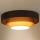 Duolla - LED Griestu lampa LUNETA LED/26W/230V d. 60 cm 4000K brūna/zelta/krēmkrāsa