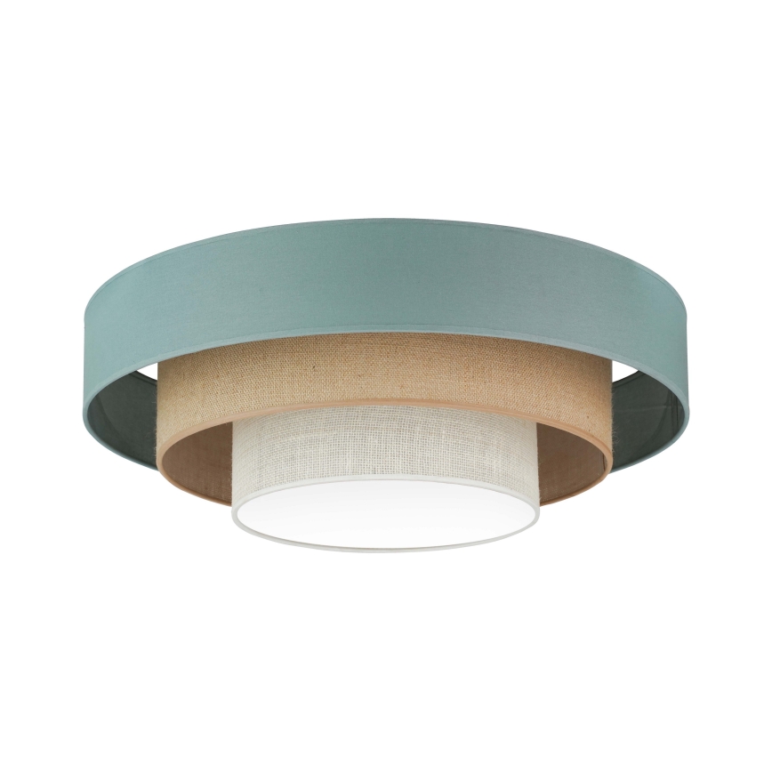 Duolla - LED Griestu lampa LUNETA LED/26W/230V d. 60 cm 4000K tirkīza/bēša/krēmkrāsa