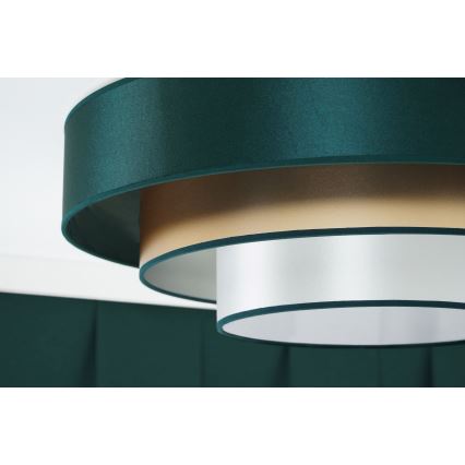 Duolla - LED Griestu lampa LUNETA LED/26W/230V d. 60 cm 4000K zaļa/zelta/balta