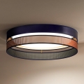Duolla - LED Griestu lampa ROLLER DUO SHINY LED/24W/230V d. 45 cm zila/varš