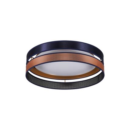 Duolla - LED Griestu lampa ROLLER DUO SHINY LED/24W/230V d. 45 cm zila/varš