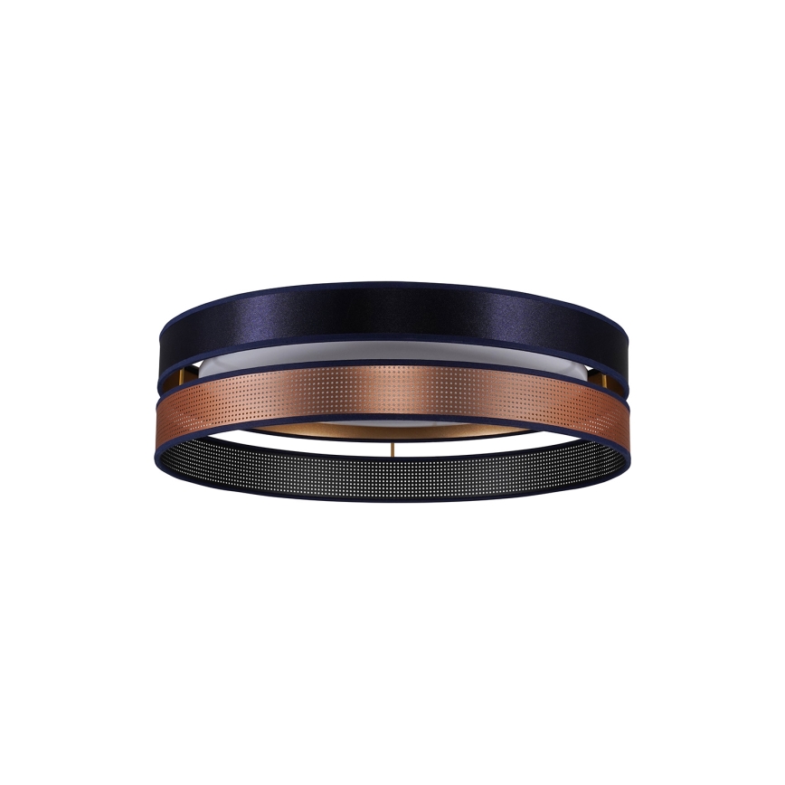 Duolla - LED Griestu lampa ROLLER DUO SHINY LED/24W/230V d. 45 cm zila/varš