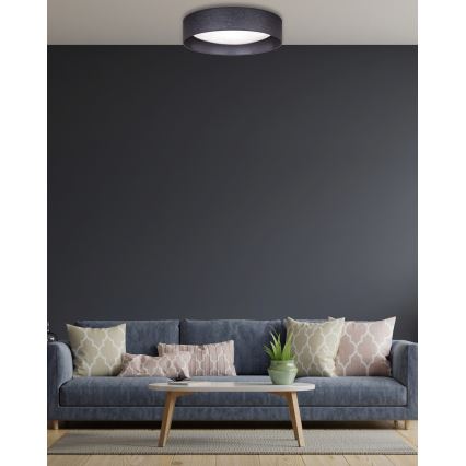 Duolla - LED Griestu lampa ROLLER LED/24W/230V d. 45 cm antracīta