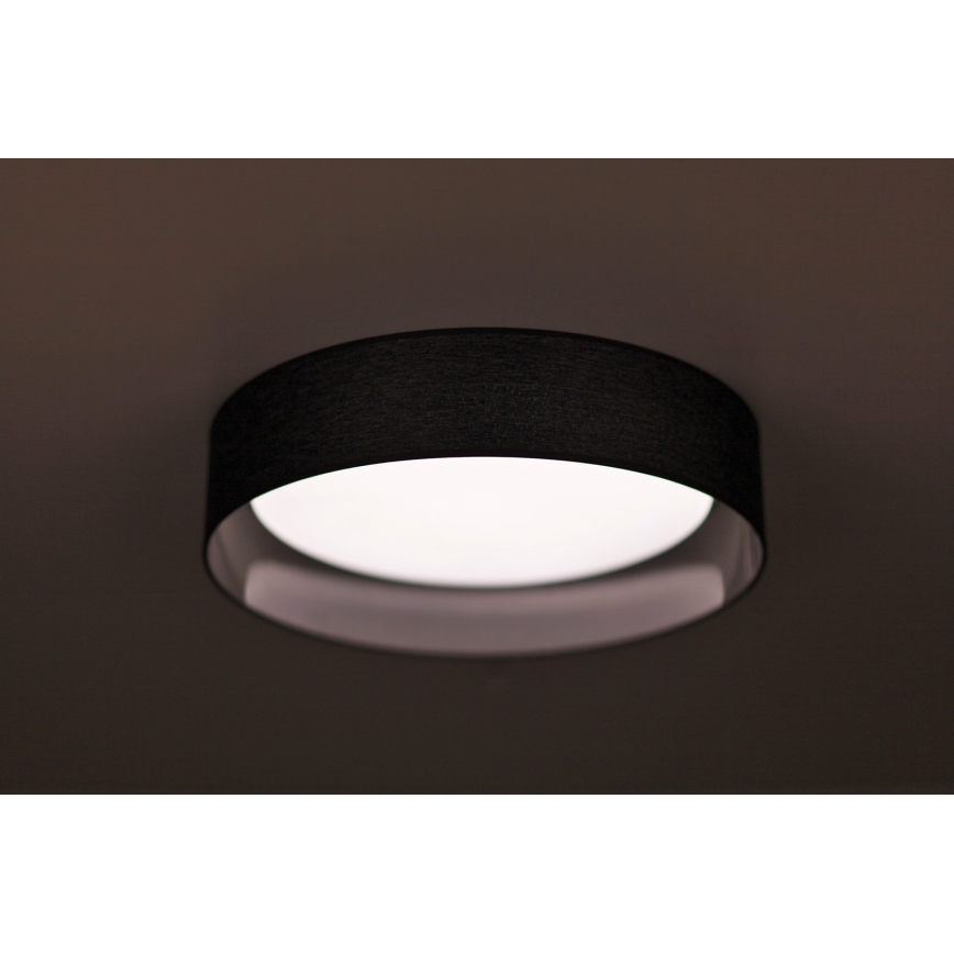 Duolla - LED Griestu lampa ROLLER LED/24W/230V d. 45 cm antracīta