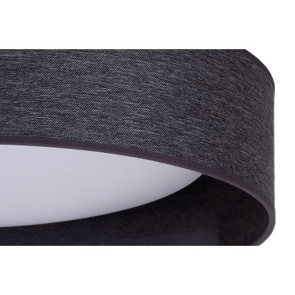 Duolla - LED Griestu lampa ROLLER LED/24W/230V d. 45 cm antracīta
