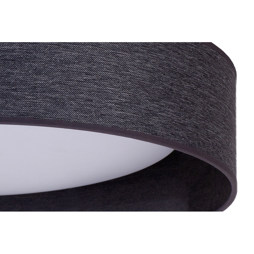 Duolla - LED Griestu lampa ROLLER LED/24W/230V d. 45 cm antracīta