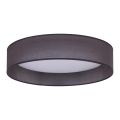 Duolla - LED Griestu lampa ROLLER LED/24W/230V d. 45 cm antracīta