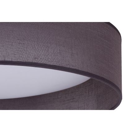 Duolla - LED Griestu lampa ROLLER LED/24W/230V d. 45 cm antracīta