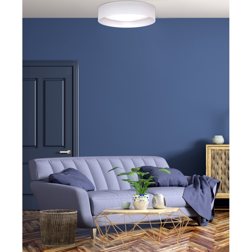 Duolla - LED Griestu lampa ROLLER LED/24W/230V d. 45 cm balta