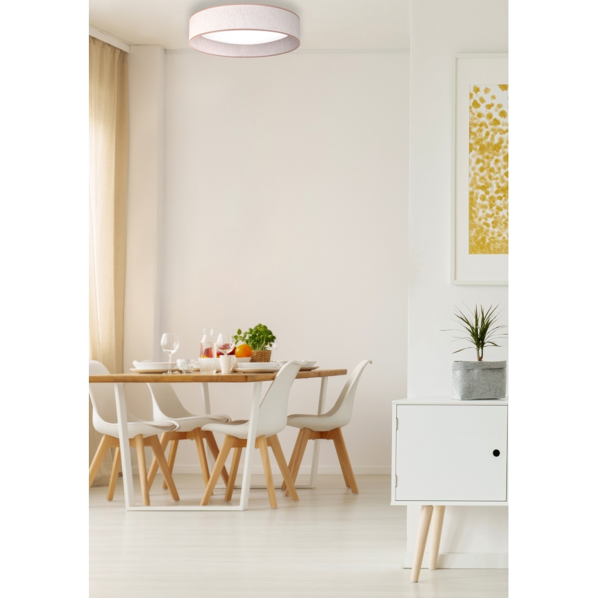 Duolla - LED Griestu lampa ROLLER LED/24W/230V d. 45 cm bēša