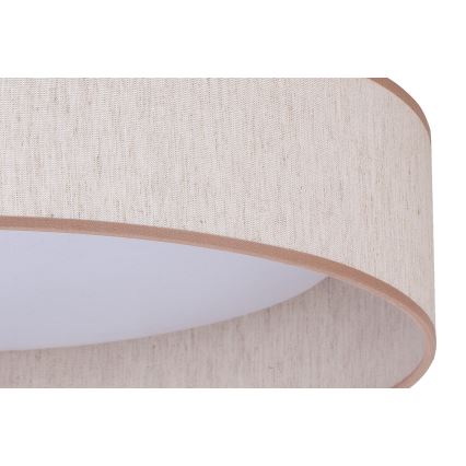 Duolla - LED Griestu lampa ROLLER LED/24W/230V d. 45 cm bēša