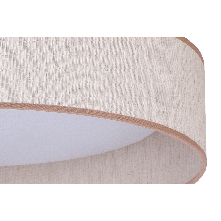 Duolla - LED Griestu lampa ROLLER LED/24W/230V d. 45 cm bēša