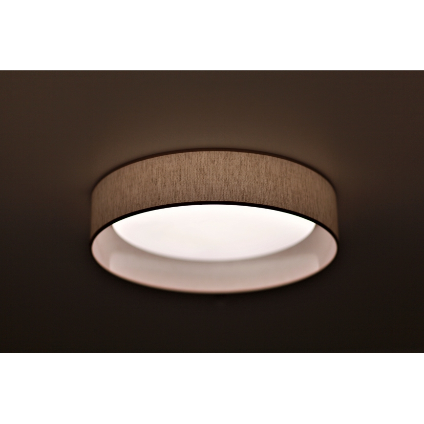 Duolla - LED Griestu lampa ROLLER LED/24W/230V d. 45 cm bēša