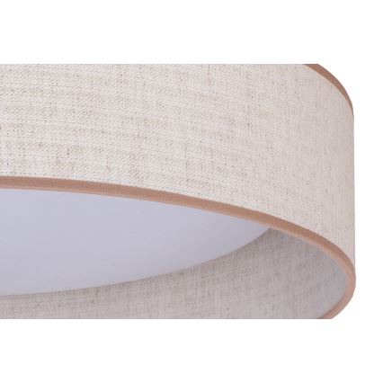 Duolla - LED Griestu lampa ROLLER LED/24W/230V d. 45 cm bēša