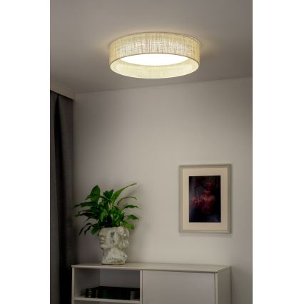 Duolla - LED Griestu lampa ROLLER LED/24W/230V d. 45 cm bēša