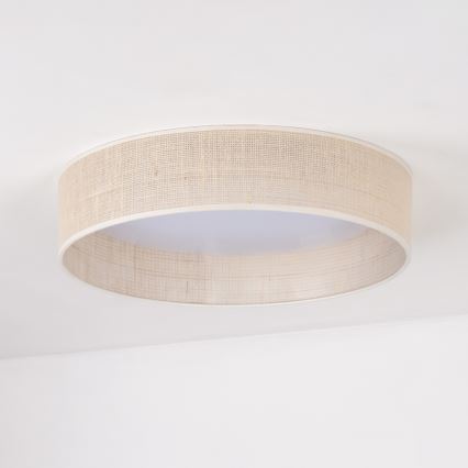 Duolla - LED Griestu lampa ROLLER LED/24W/230V d. 45 cm bēša