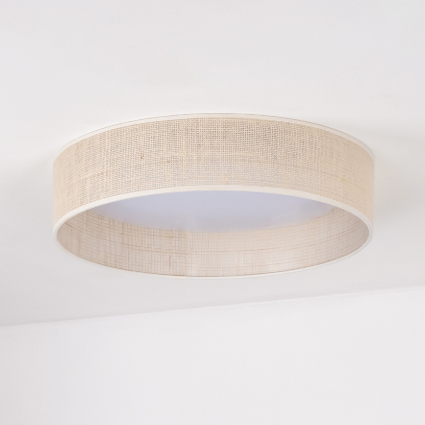 Duolla - LED Griestu lampa ROLLER LED/24W/230V d. 45 cm bēša