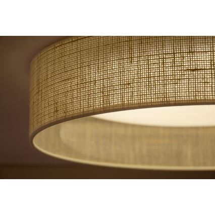 Duolla - LED Griestu lampa ROLLER LED/24W/230V d. 45 cm bēša