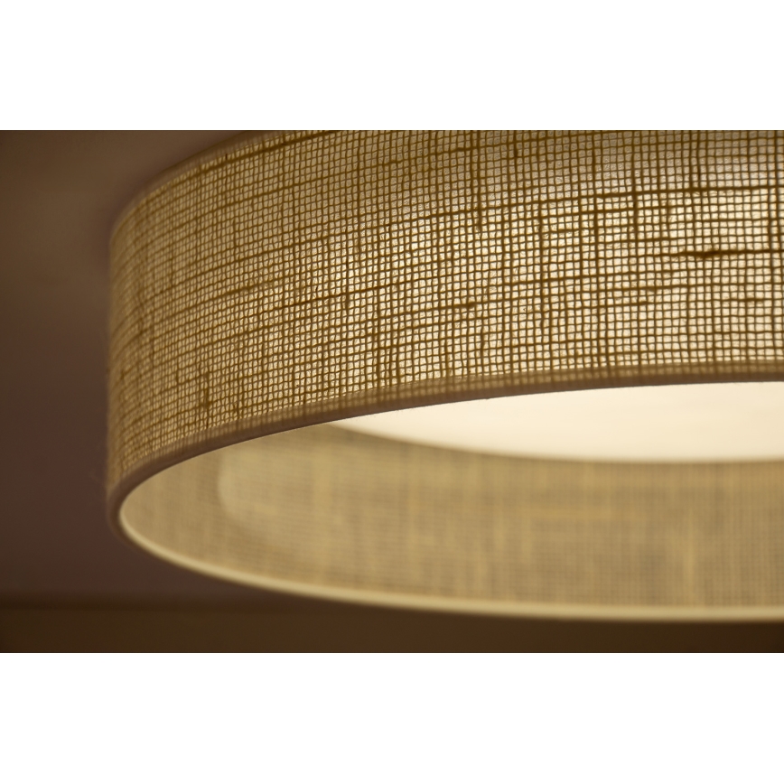 Duolla - LED Griestu lampa ROLLER LED/24W/230V d. 45 cm bēša