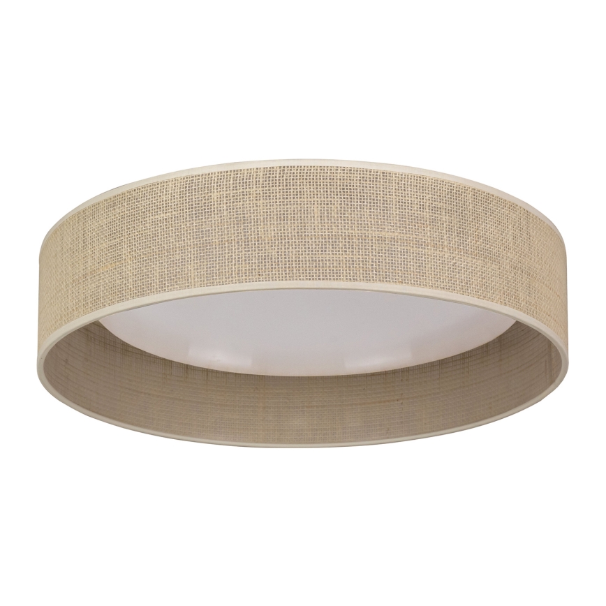 Duolla - LED Griestu lampa ROLLER LED/24W/230V d. 45 cm bēša