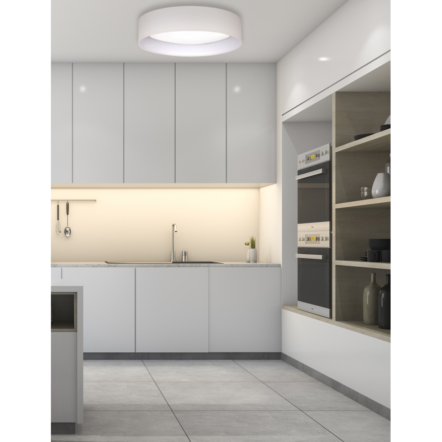 Duolla - LED Griestu lampa ROLLER LED/24W/230V d. 45 cm krēmkrāsa