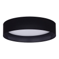 Duolla - LED Griestu lampa ROLLER LED/24W/230V d. 45 cm melna
